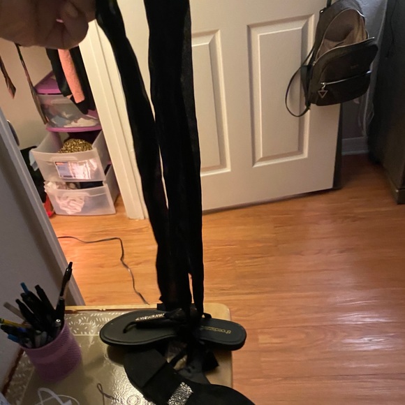 Just fab Lace up flats - Picture 2 of 2